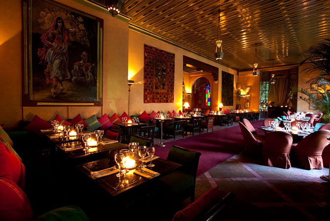 Jad Mahal : restaurant with show in Marrakech